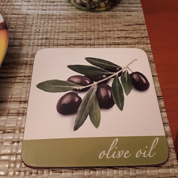 Creative Tops Olive Oil Time for Tea Gift Fine China Mug Scatter Tray Coaster - Picture 3 of 12